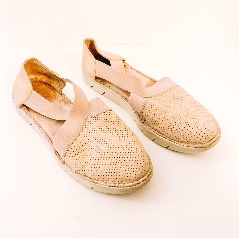 hispanitas maui pink suede leather SZ 7.5